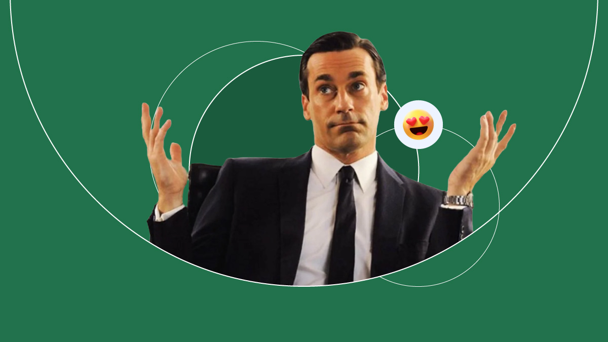 capa contendo o personagem Don Draper de mad men